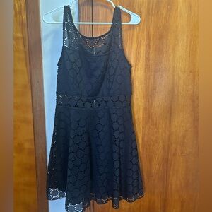 Trixxi Black Lace Mini Dress